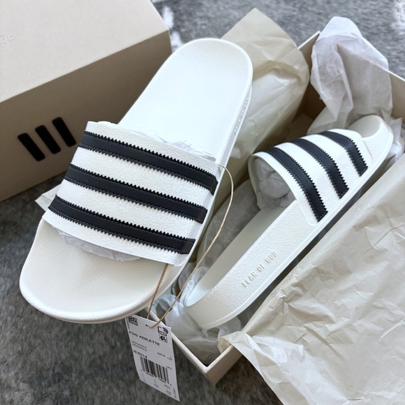 NWT Adidas x Fear of God Slides - Picture 2 of 12